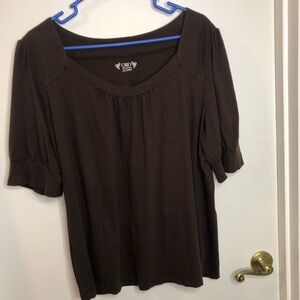 Cato Dark Brown Blouse for Women